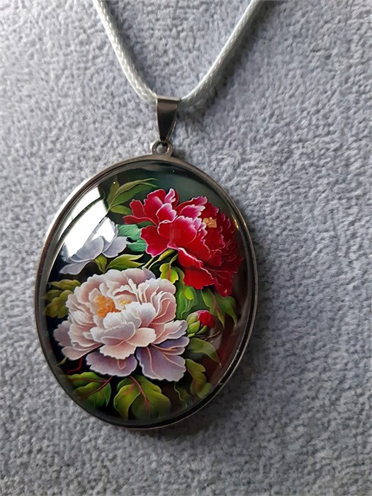 Подвеска "Пионы1" П30083